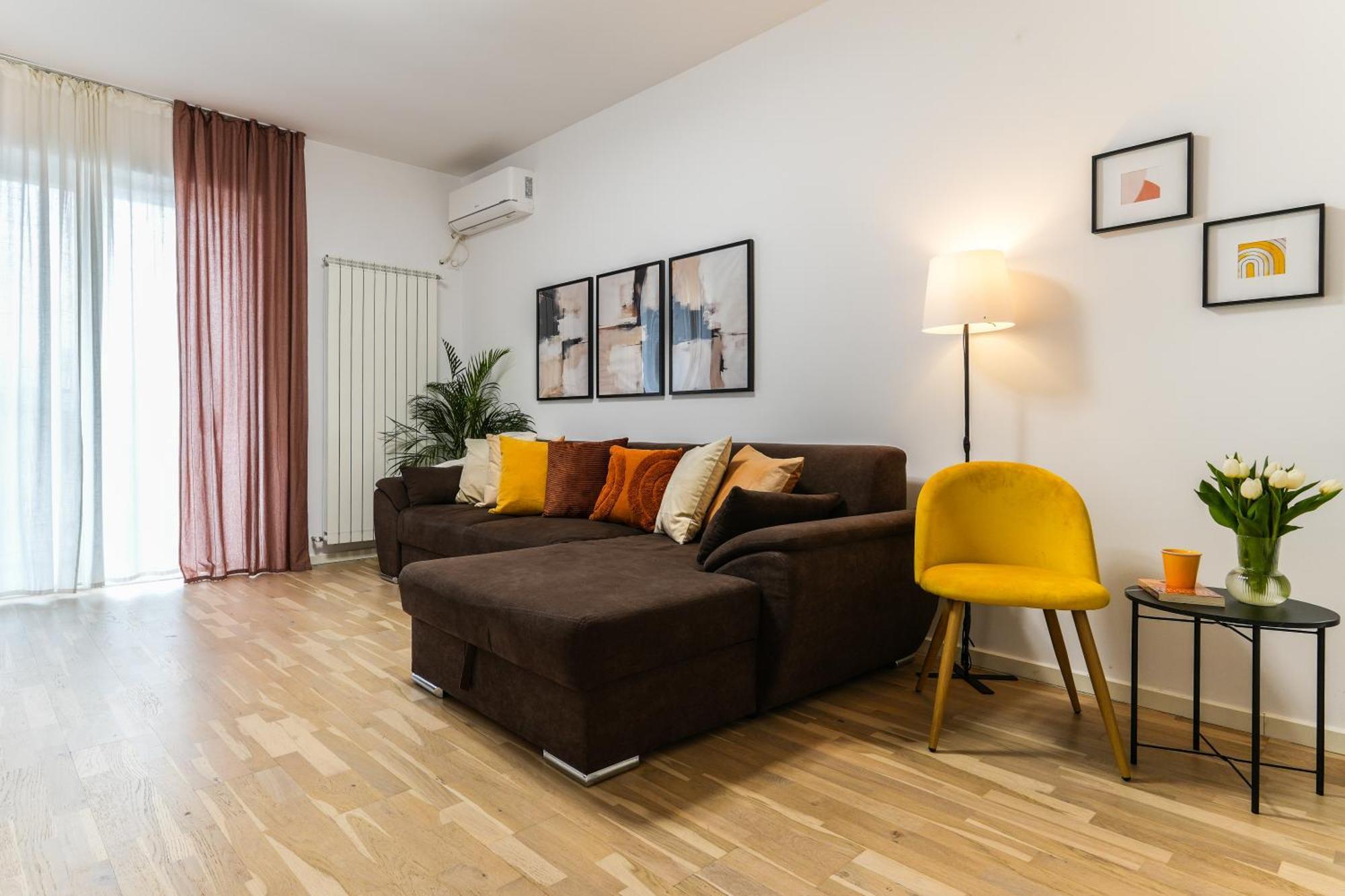 Amalia - Quiet 1Br Apartment With Parking & Wi-Fi Bucarest Exterior foto